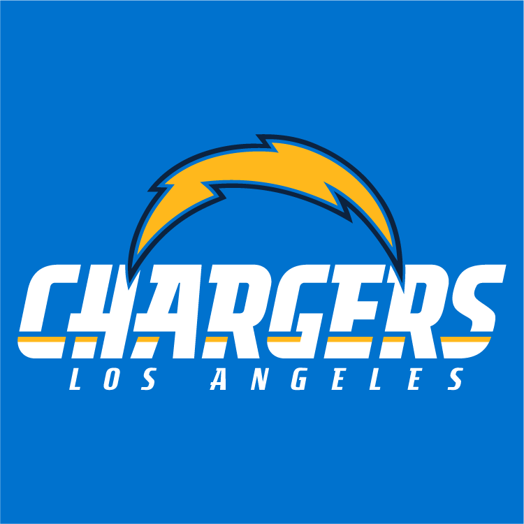 Los Angeles Chargers 2017-Pres Wordmark Logo 01 iron on paper